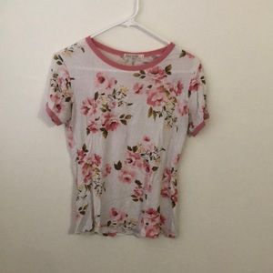 Heart and Hips Floral T Shirt